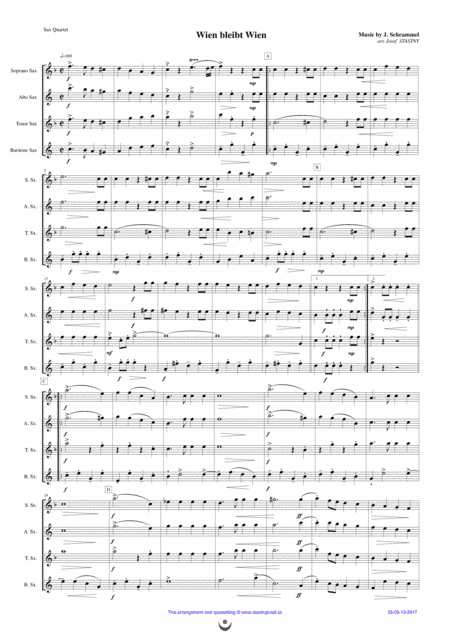 Wien bleibt Wien (arr. Josef  STASTNY)