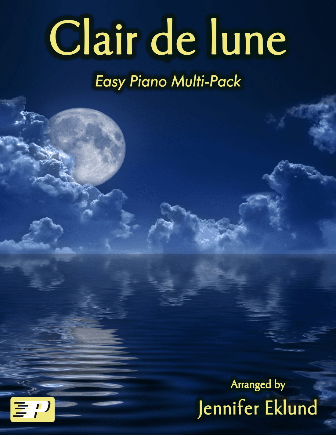 Clair de lune (Easy Piano Multi-Pack) (arr. Jennifer Eklund)