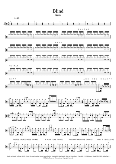 Blind (arr. Cyril Mayer)
