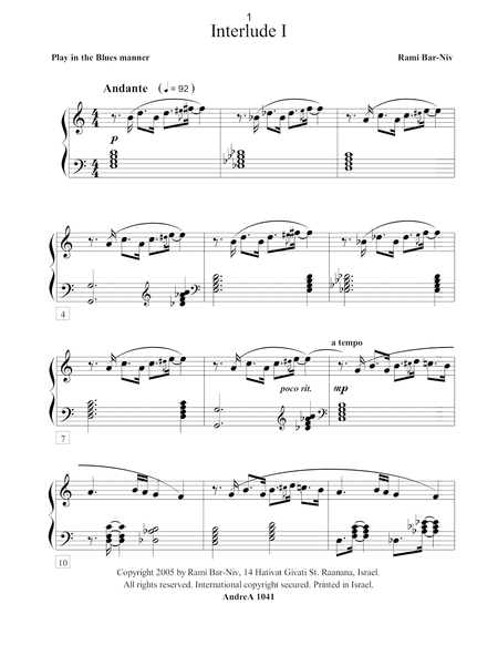 3 Interludes