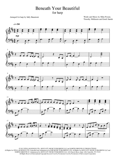 Beneath Your Beautiful (arr. Sally Beaumont)