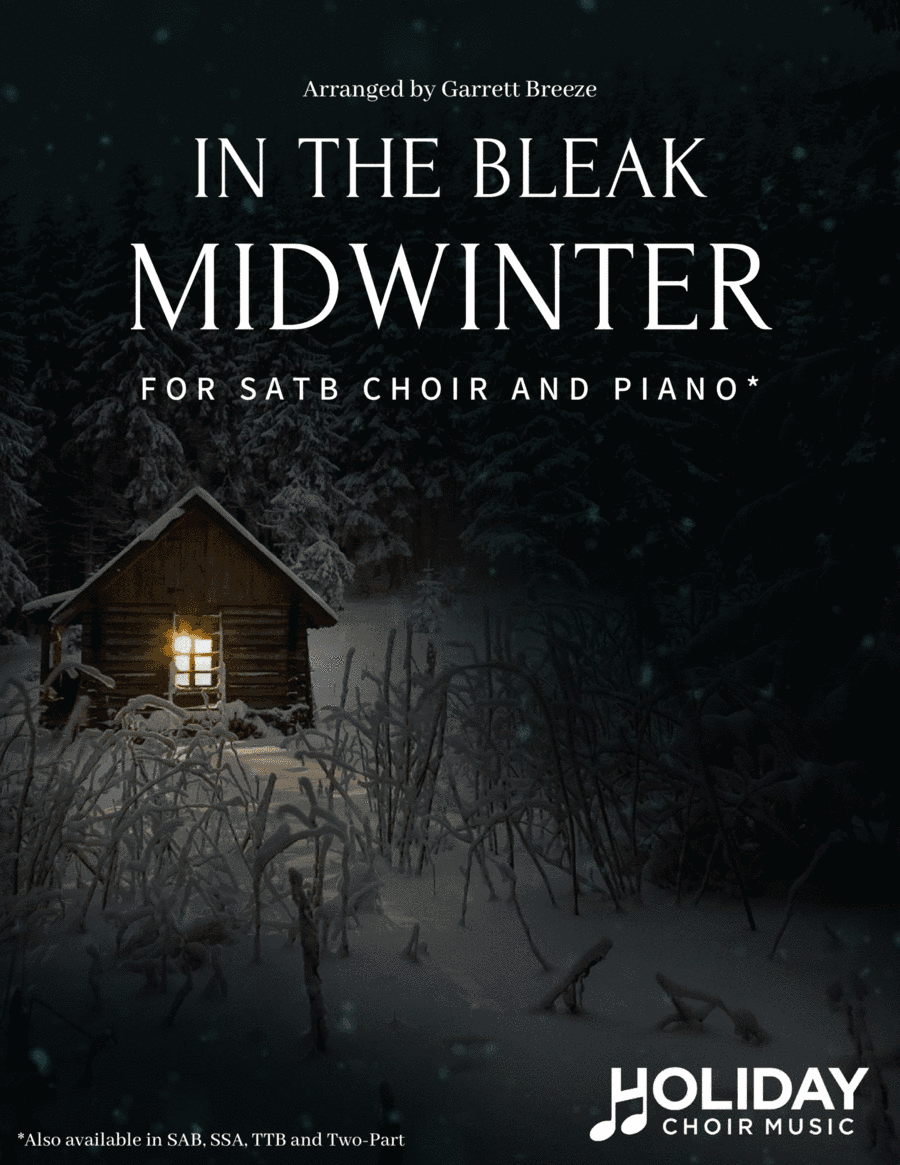 In the Bleak Midwinter (SATB) (arr. Garrett Breeze)