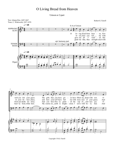 O Living Bread from Heaven #2