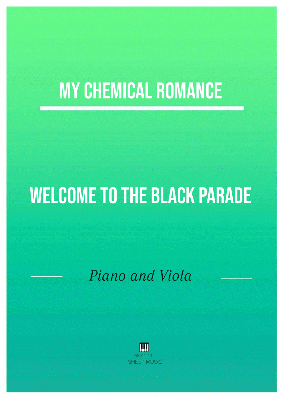 Welcome To The Black Parade (arr. ANDRE LAITANO)