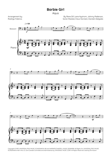 Barbie Girl (arr. Rodrigo Faleiros)