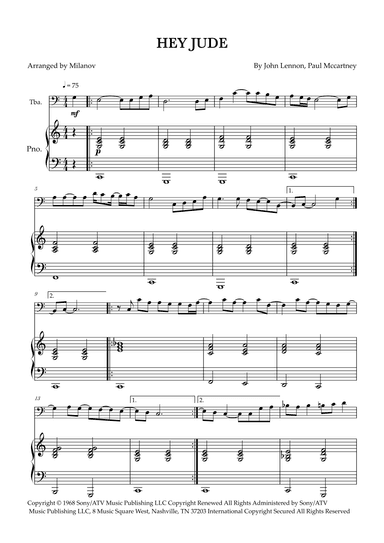 Hey Jude (arr. Milanov)