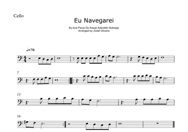 Espontaneo - Eu Navegarei (arr. Josiel Oliveira)