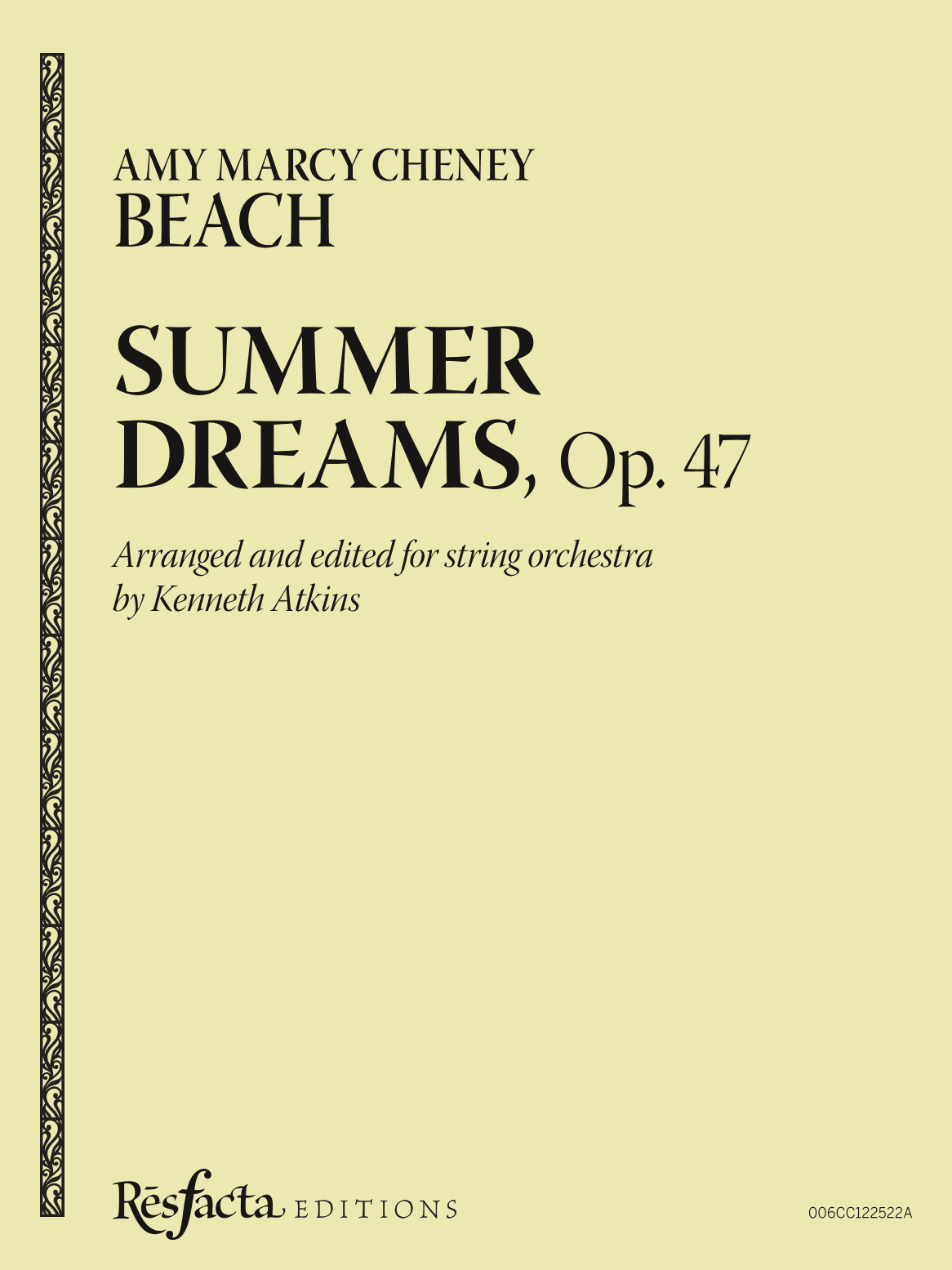 Summer Dreams, Op. 47 (arr. Kenneth Atkins)