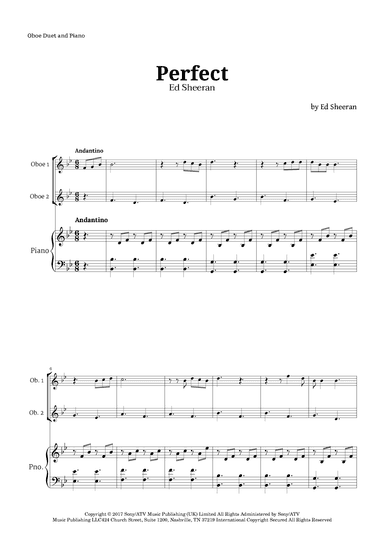 Perfect (arr. Langanho)