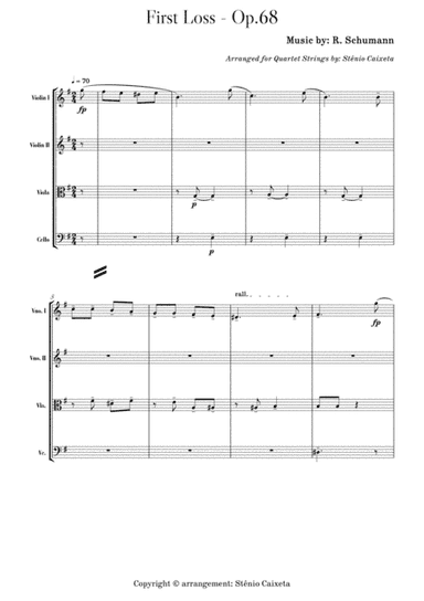 First Loss - Op. 68 (arr. Stenio Caixeta)