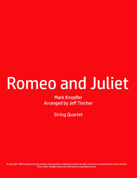 Romeo And Juliet (arr. Jeff Tincher)