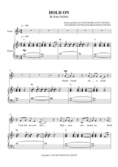 Hold On (arr. SCMusic)
