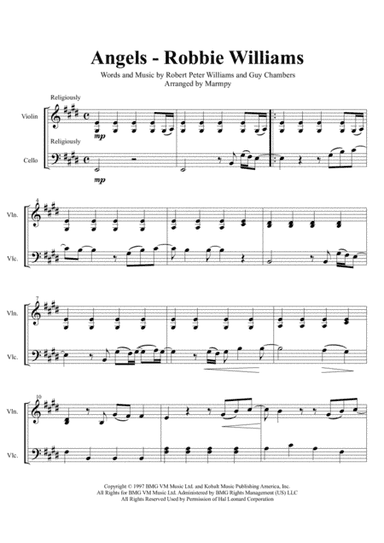 Angels (arr. Marmpy)