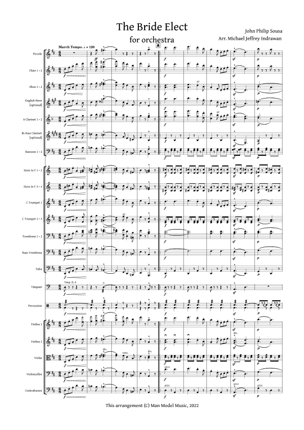 The Bride Elect March (arr. Michael Jeffrey Indrawan)