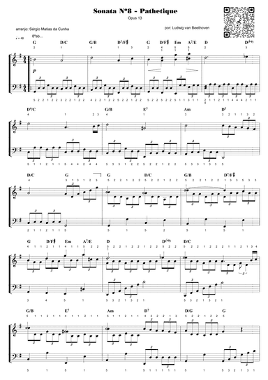 Sonata Nº8 – Pathetique (arr. Sérgio Matias da Cunha)