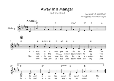 Away In A Manger (arr. Alan Anunciação)
