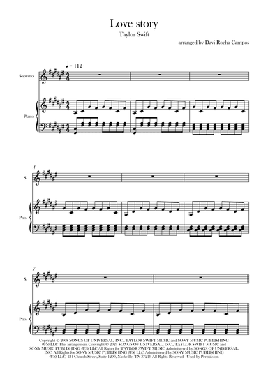 Love Story (arr. Davi Rocha Campos)