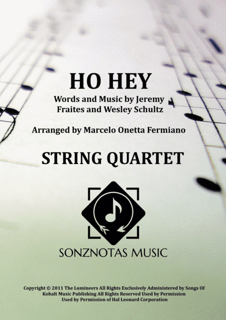 Ho Hey (arr. Marcelo Onetta Fermiano)