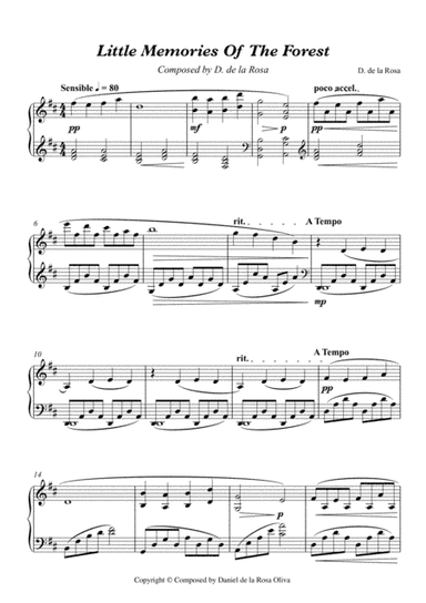 Little Memories of The Forest - D. de la Rosa