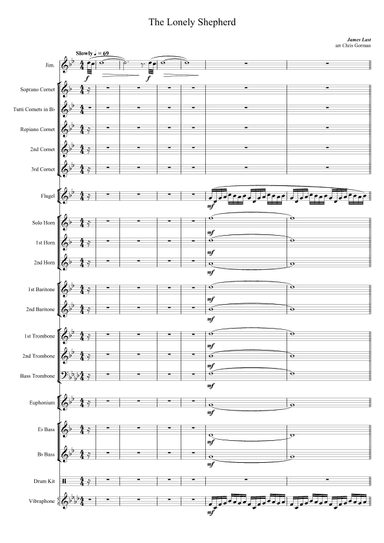 The Lonely Shepherd (Der Einsame Hirte) (arr. Chris Gorman)