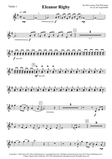 Eleanor Rigby (arr. Jan Angermüller)