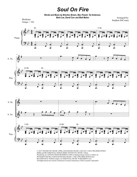 Soul On Fire (arr. Stephen DeCesare)