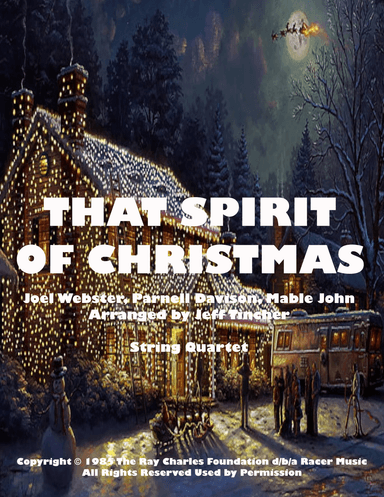That Spirit Of Christmas (arr. Jeff Tincher)