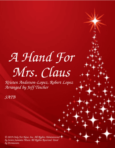 A Hand For Mrs. Claus (arr. Jeff Tincher)