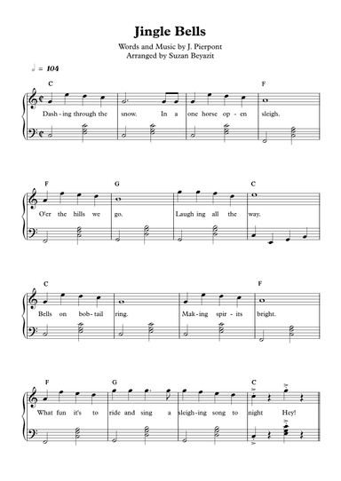 Jingle Bells (arr. Suzan Beyazit)
