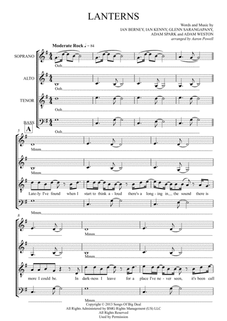 Lanterns (arr. Aaron Powell)