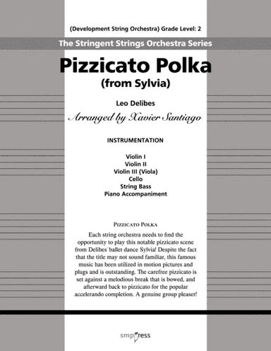 Pizzicato Polka (arr. Xavier Santiago)