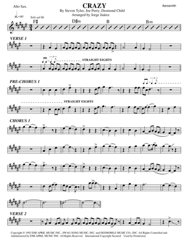 Crazy (arr. Jorge Juárez)