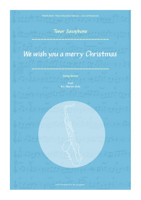 We wish you a merry Christmas · Jazz Version (arr. Martin Stolz)