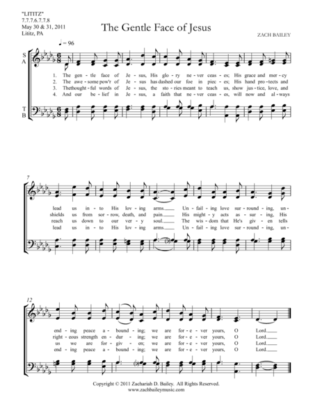 The Gentle Face of Jesus