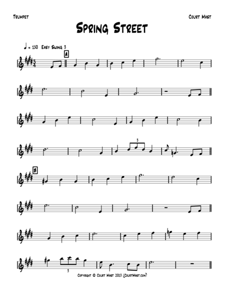 Spring Street - Trumpet Solo