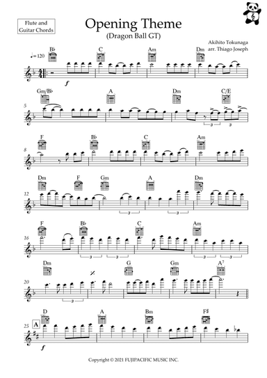 Dragon Ball Gt (arr. Thiago Joseph)