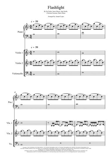 Flashlight (arr. Amauri Lopes)