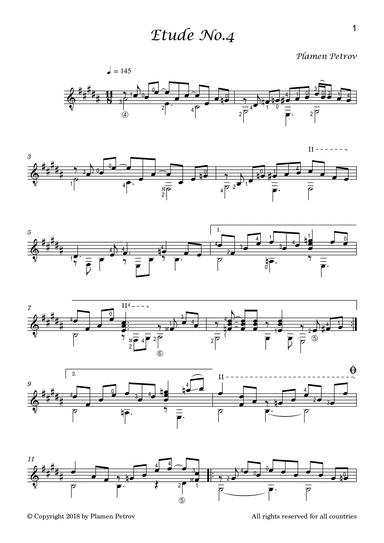 Etude No 4