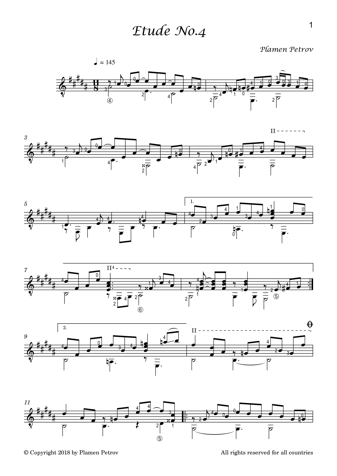 Etude No 4