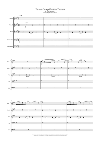 Forrest Gump - Main Title (feather Theme) (arr. Matthew pyeon)