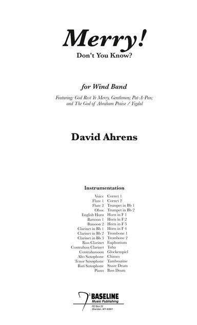 Merry! Don't You Know?