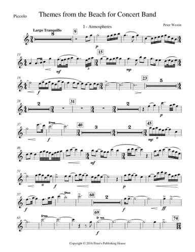 Themes from the Beach Piccolo