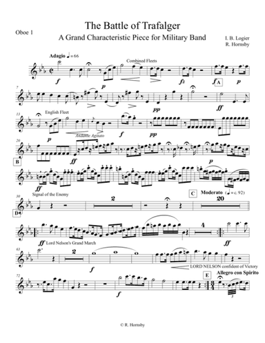 Battle of Trafalgar (parts) (arr. Richard Hornsby)