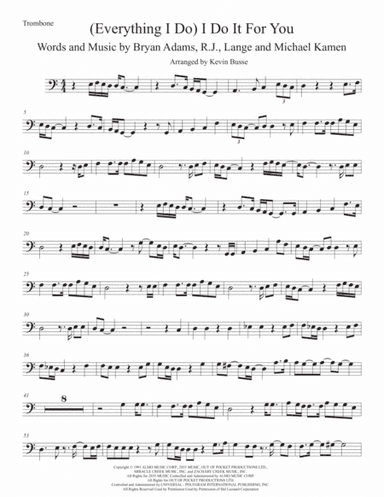 (Everything I Do) I Do It For You (arr. Kevin Busse)