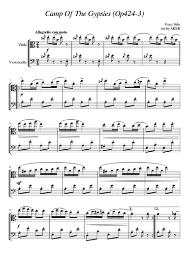 Camp Of The Gypsies (arr. RKKR)