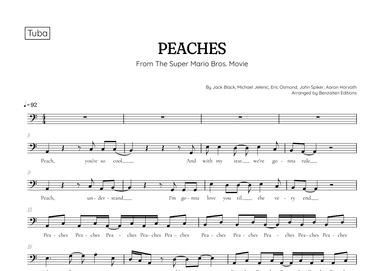 Peaches (arr. Benzaiten Editions)