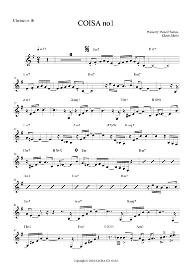 Coisa No. 1 (arr. The Sheet Music Library)