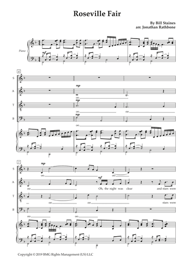 Roseville Fair (arr. Jonathan Rathbone)