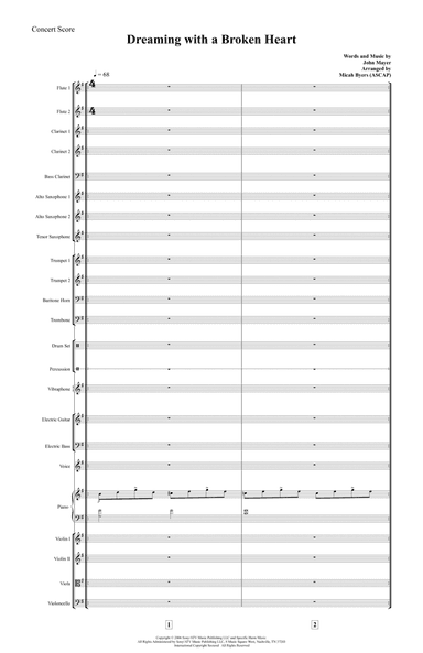 Dreaming With A Broken Heart (arr. Micah Byers)