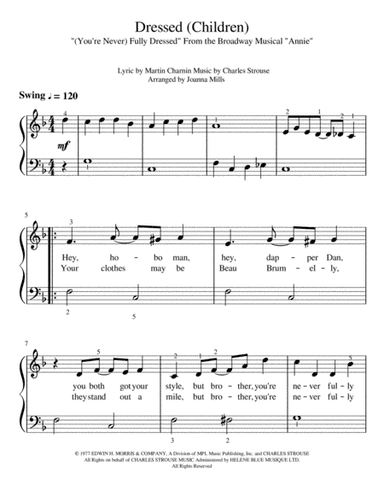 Dressed Children (arr. Joanna Mills)